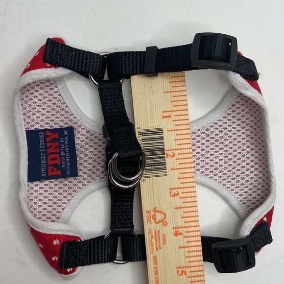 Officially Licensed FDNY Pet Harness Size XS-Small - Picture 6 of 7